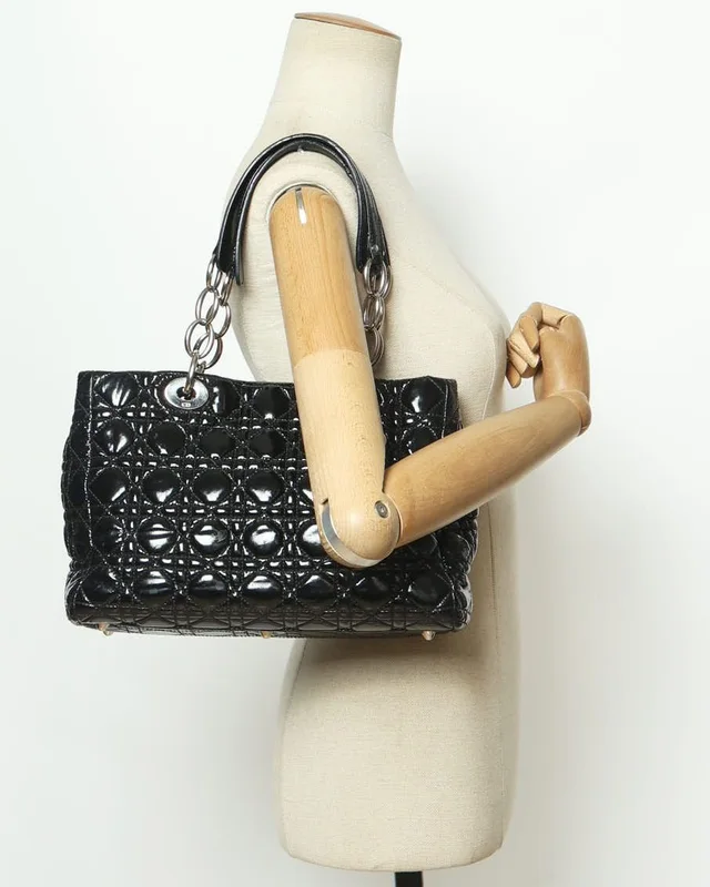 Large Patent Lady Dior Bag in Patent leather from A Retro Tale, photo 10 of 11