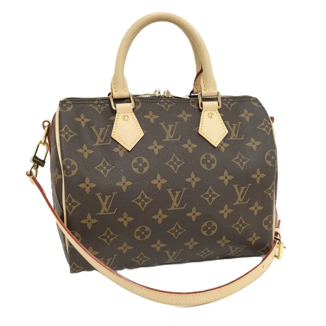 Louis Vuitton Speedy 25 2-Way Bag Monogram in Coated canvas from The Reluxe
