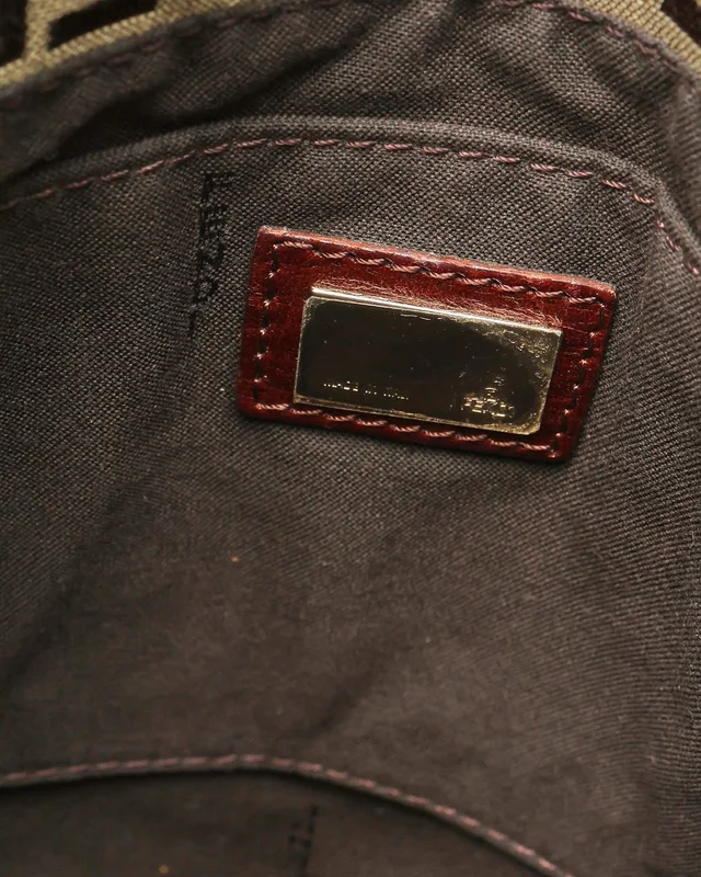 Fendi Zucchino Crossbody Bag in Canvas from A Retro Tale, photo 11 of 12