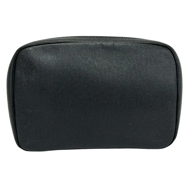 Louis Vuitton Pouch Taiga Trousse Toilet GM Ardoise Leather in Leather from The Reluxe