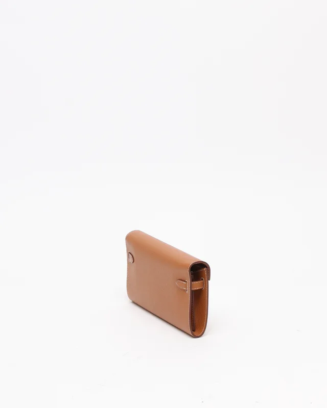 Hermès Epsom Kelly To Go Wallet in Epsom leather from A Retro Tale, photo 3 of 14