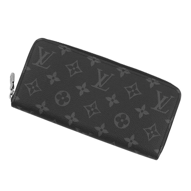 Louis Vuitton Zippy Wallet - Horizontal NoirM11611 Monogram Eclipse from GALLERY RARE