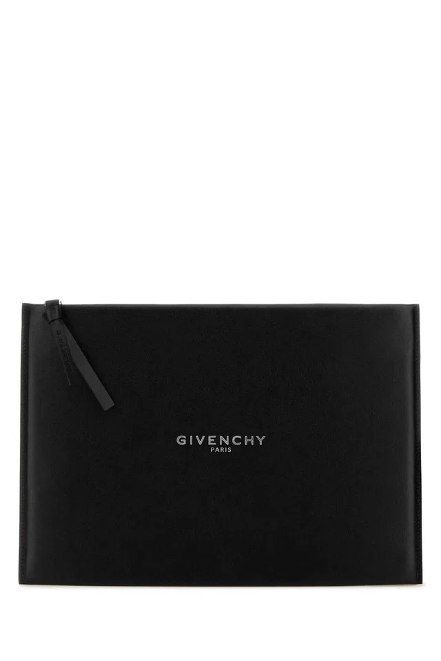 Givenchy Antigona Clutch — Black in Black Calfskin from HEWI