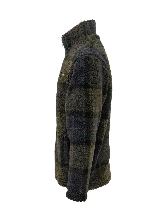 Barbour tartan-fleece jacket, photo 2 of 8 from SENSER