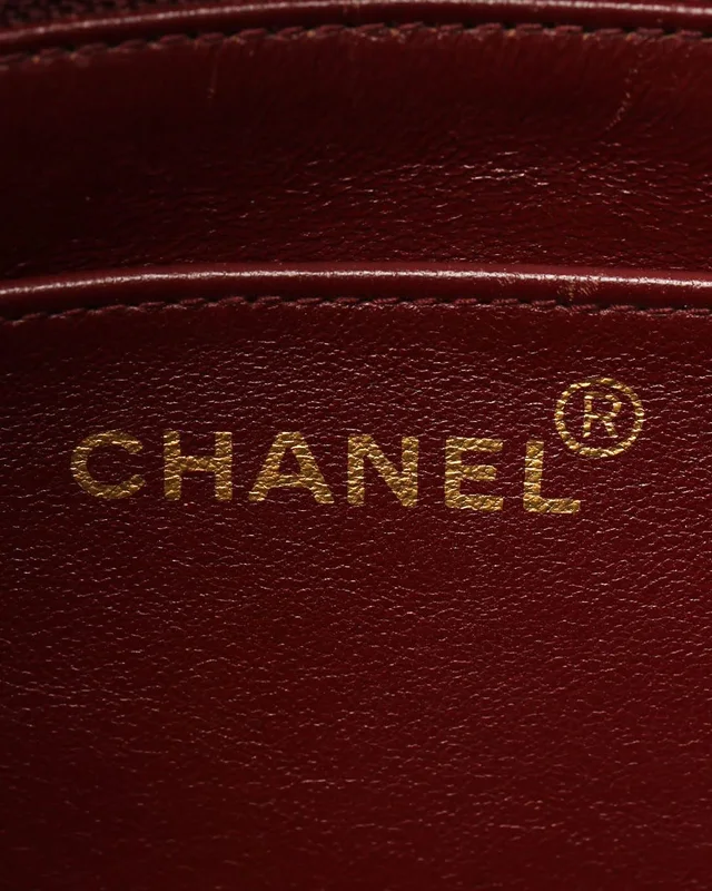 Chanel Chevron Top Handle Bag in Leather from A Retro Tale, photo 15 of 16