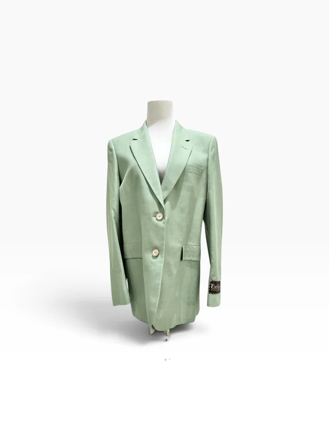 Gucci Green Single-breasted Blazer #42 in Green from Luxury Promise