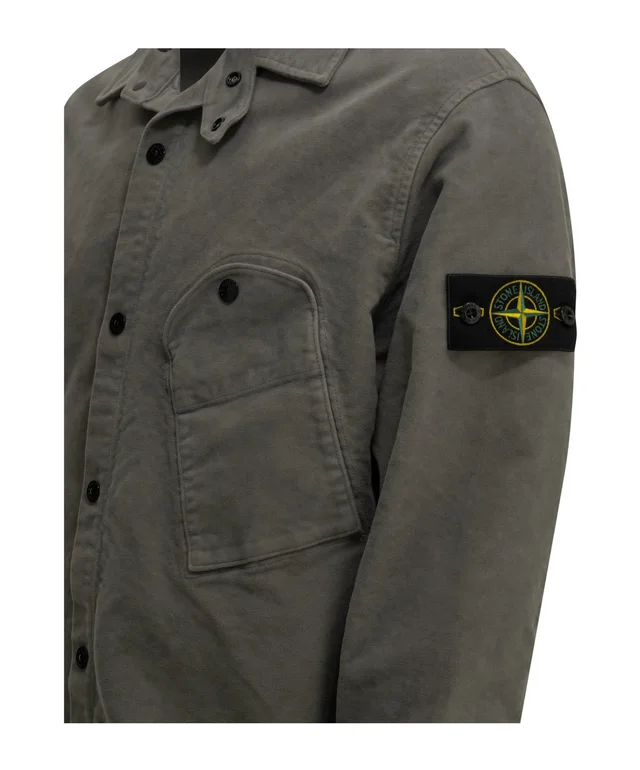 Stone Island "Moleskin" Casual Shirt, photo 4 of 4 from SENSER
