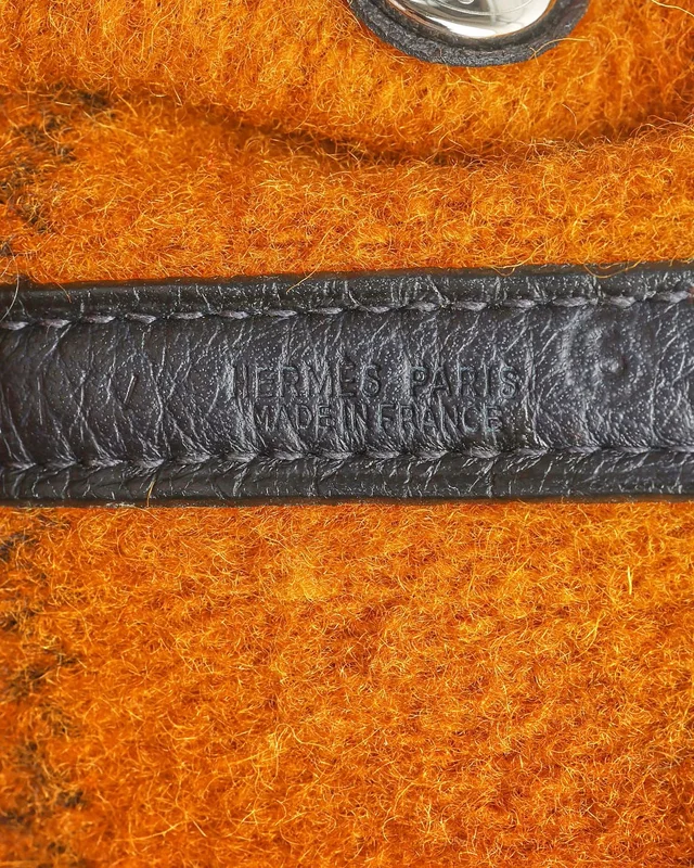 Hermès Rocabar Garden Party 36 Bag in Wool from A Retro Tale, photo 8 of 10