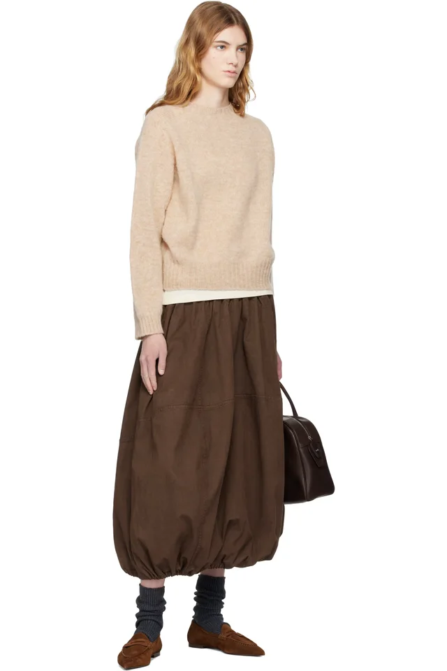 YMC Beige Jets Sweater, photo 4 of 4 from SSENSE