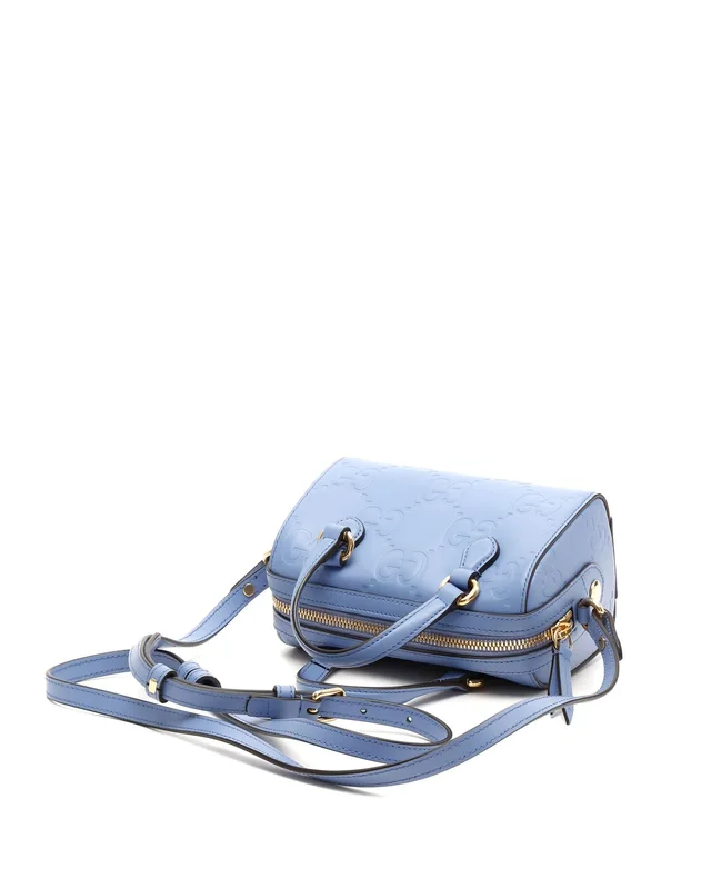 Gucci GG Super Mini Boston Bag in Canvas from A Retro Tale, photo 3 of 8