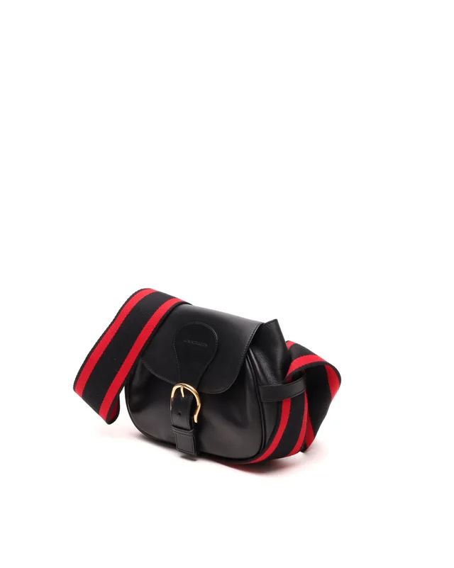 Alexander McQueen Buckle Flap Bag in Denim from A Retro Tale, photo 2 of 2