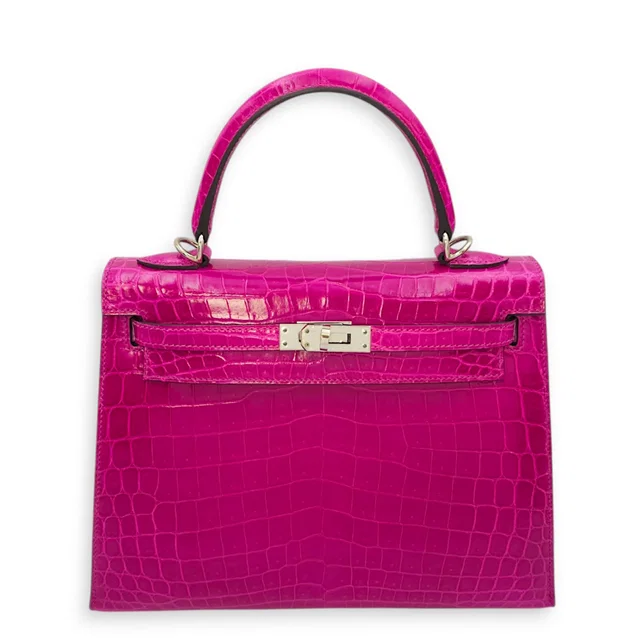Hermès Sellier Kelly 25 Pourpre from LuxLexicon