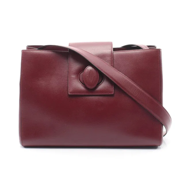 Cartier Must Line Leather Shoulder Bag in Leather from LuxUness