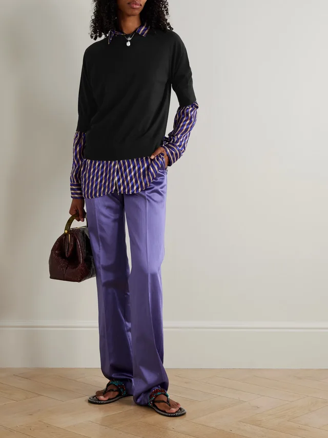 DRIES VAN NOTEN Wool sweater in Black, photo 2 of 2 from NET-A-PORTER (Canada)