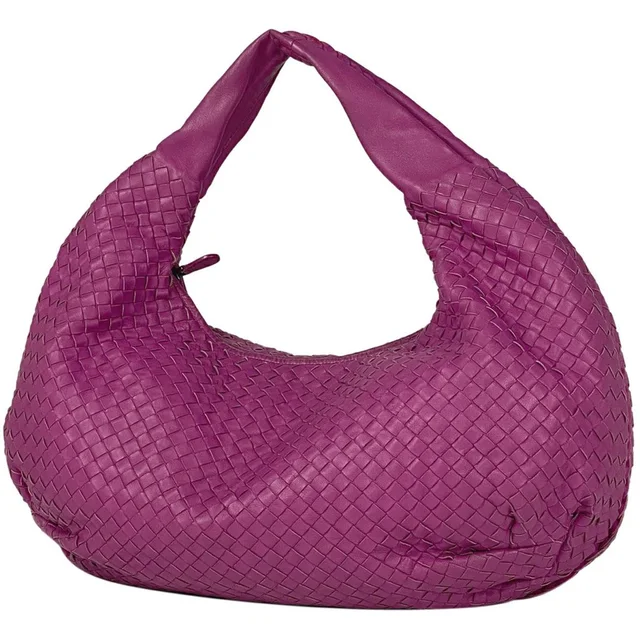 Bottega Veneta Intrecciato Shoulder Bag Handbag Nappa Leather Pink in pink Nappa leather from Poshmark