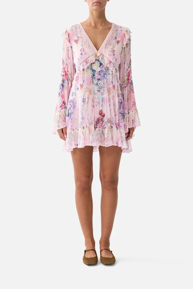 Camilla eBoutique TIERED SWING MINI DRESS PALATIAL PASTELS from CAMILLA, photo 1 of 1