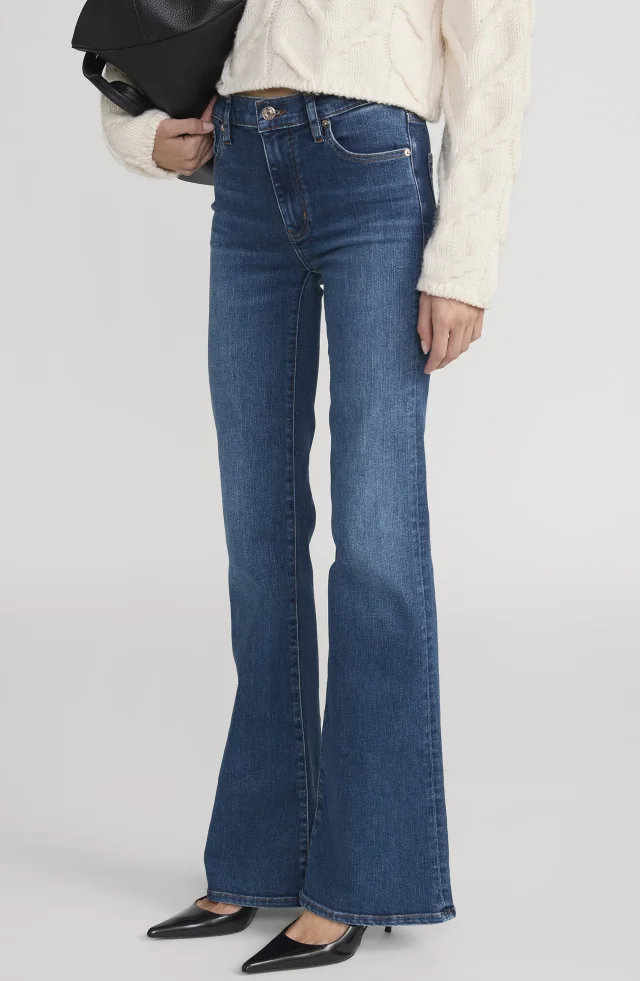 FRAME The Icon Flare Jeans, photo 3 of 7 from Nordstrom Rack
