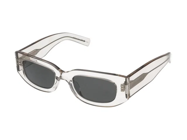 Saint Laurent Sl Sunglasses — Beige Acetate in Beige from HEWI