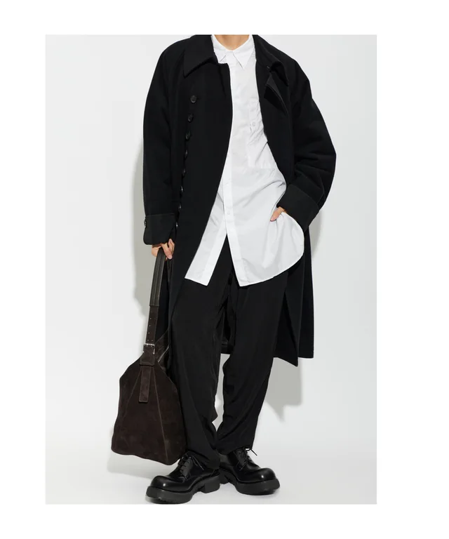 Yohji Yamamoto Ta Tuxedo Double Stitch Elastic Pants, photo 3 of 4 from SENSER