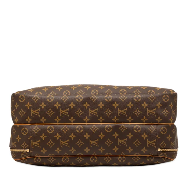 Brown Louis Vuitton Monogram Alize 24 Heures Travel Bag in Brown Coated canvas from Designer Revival, photo 2 of 2