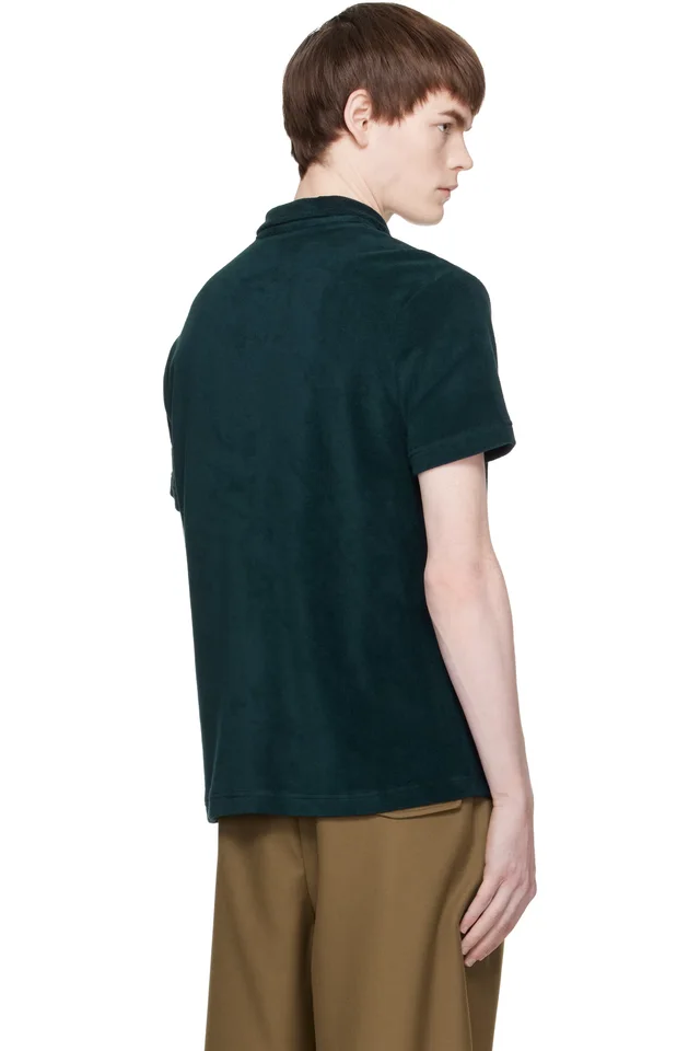 A.P.C. Navy Julian Polo, photo 3 of 4 from SSENSE