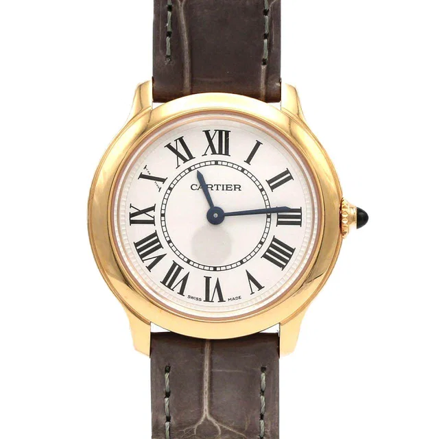 Ronde Louis Cartier Pink Gold Quartz in Pink from LuxUness