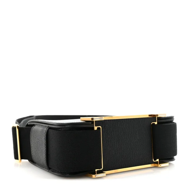 Hermès Chevre Mysore Geta Black in Black Goatskin from FASHIONPHILE, photo 4 of 10