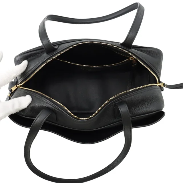 Balenciaga Bowling bag Black832920 Calf Leather Size Small in Calfskin from GALLERY RARE, photo 5 of 17
