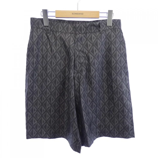 Dior CD Shorts Gray in Grey Silk from The Reluxe