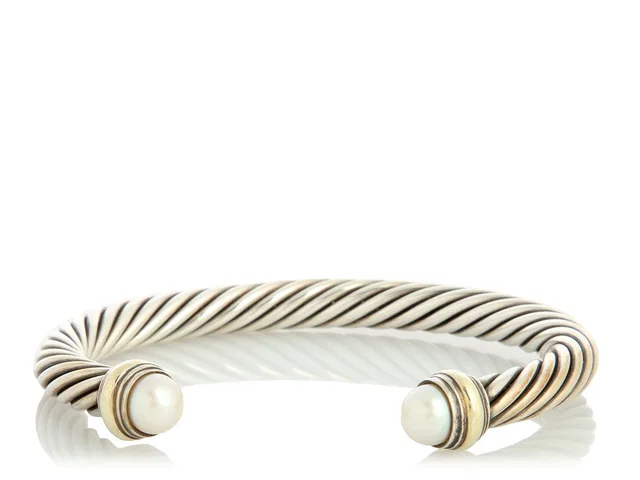 David Yurman Pearl Cable Classic Bracelet from Ann's Fabulous Finds