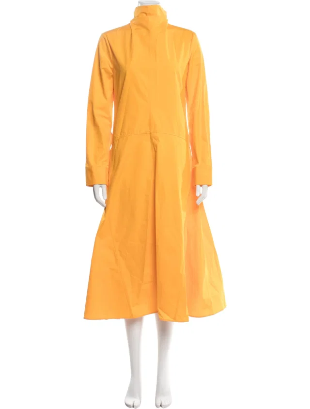 Jil Sander 2024 Long Dress w/ Tags in orange from The RealReal