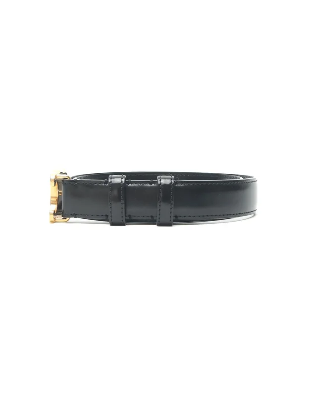 Celine Triomphe Belt, size 75 in Denim from A Retro Tale, photo 2 of 8