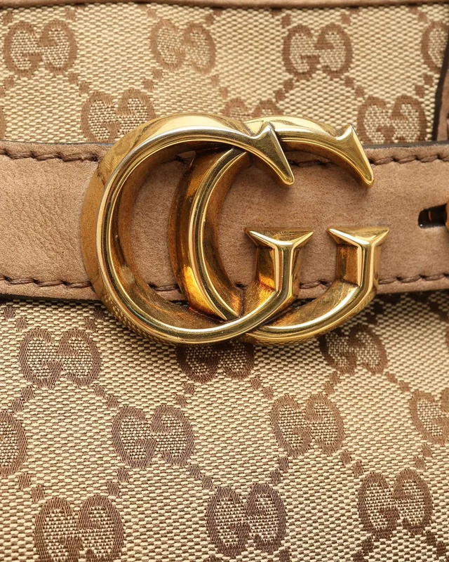 Gucci GG Running Medium Tote Bag in Suede from A Retro Tale, photo 6 of 10
