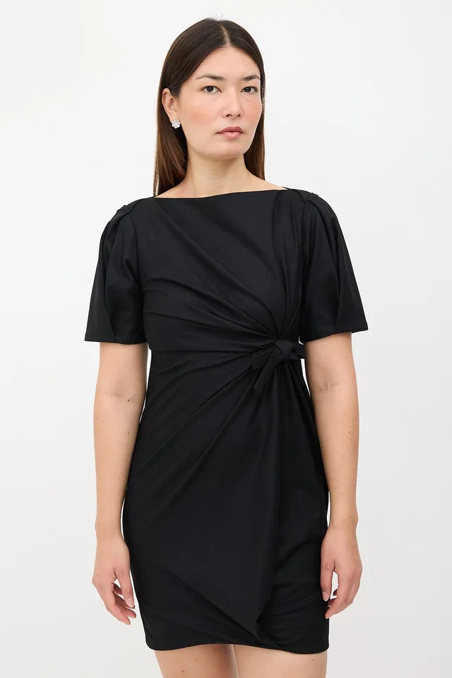 Gucci 2007 Wool Bow Dress in Wool from VSP Consignment