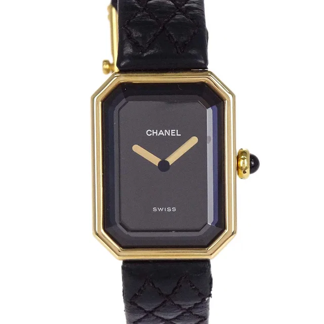 Chanel Premiere Watch in Lambskin from AMORE Vintage Tokyo