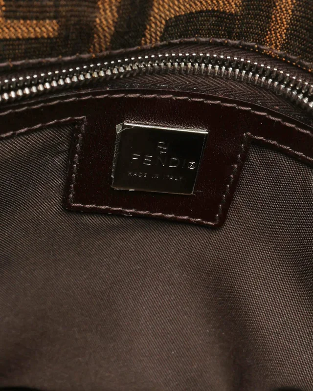 Fendi Zucca Shoulder Bag in Canvas from A Retro Tale, photo 10 of 11