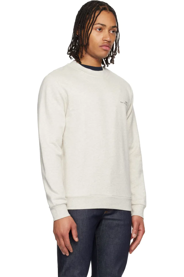 A.P.C. Gray Standard Item Sweatshirt, photo 2 of 3 from SSENSE