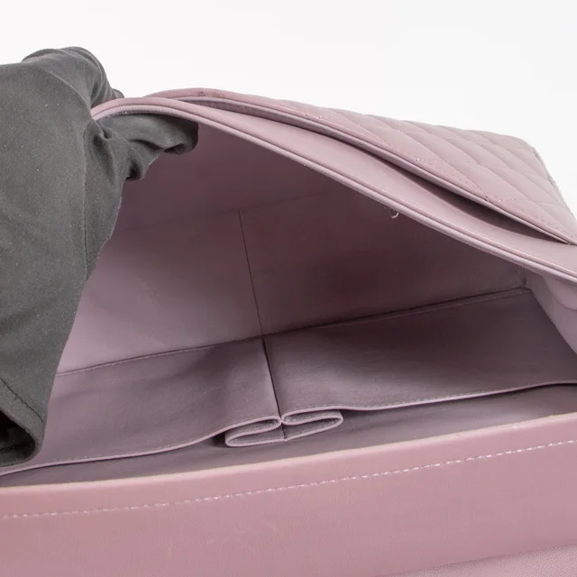 Chanel Mauve Lambskin Maxi Classic Bag in Lambskin from Labellov, photo 3 of 10