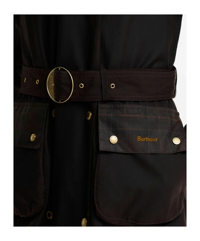 Barbour Elva Waxed Trench Coat, photo 4 of 4 from SENSER