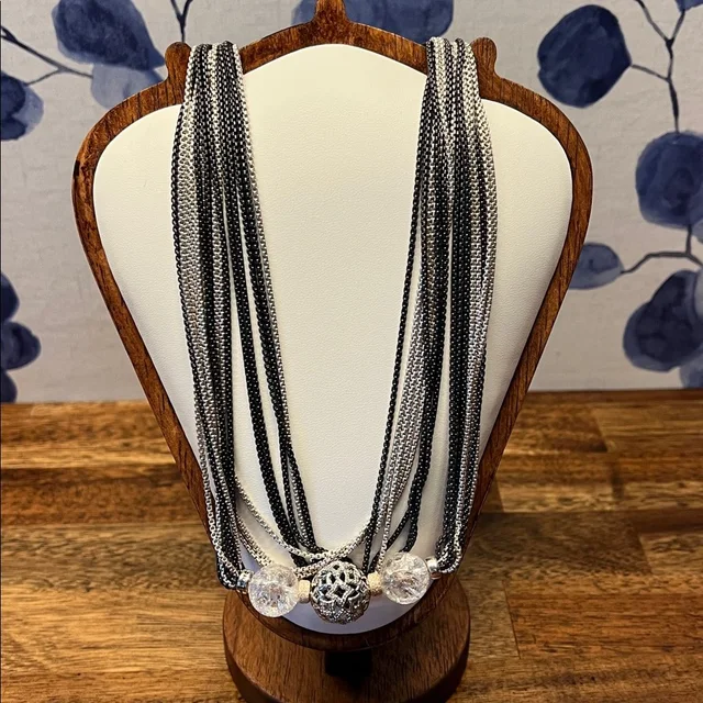 David Yurman Quartz Diamond Quatrefoil Necklace in silver|gray from Poshmark