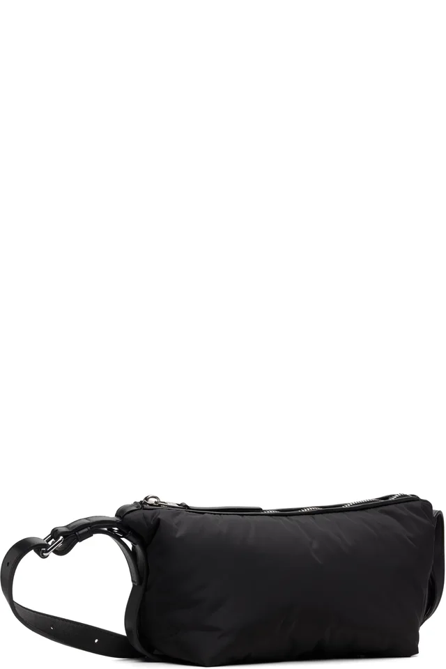 Moschino Black 'Tie Me' Bag, photo 2 of 4 from SSENSE