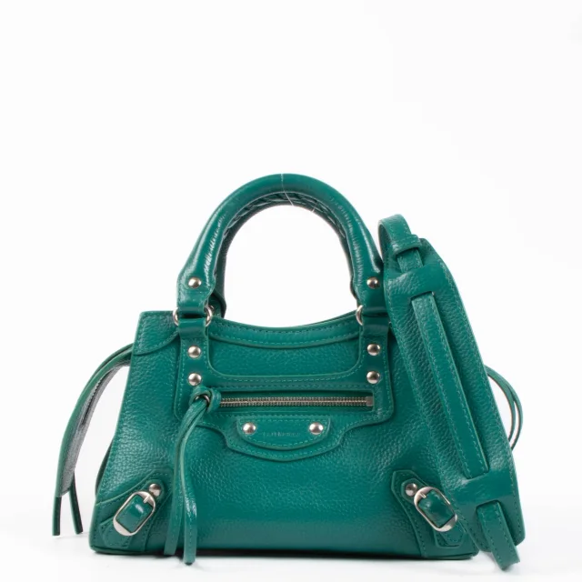 Balenciaga Green Neo Classic XS City Bag in Green from Labellov, photo 2 of 8