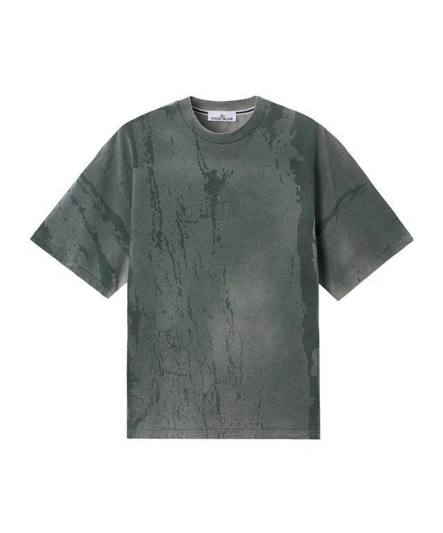Stone Island Regular-fit T-shirt with 'Bark Tee' print from SENSER, photo 1 of 1
