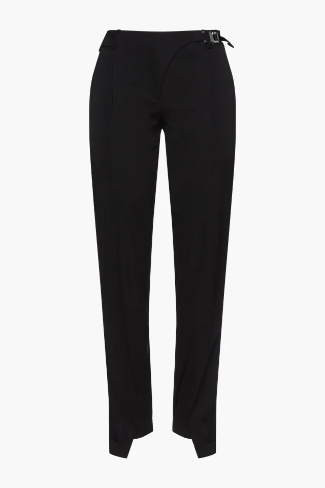 1017 Alyx 9Sm Wool-Twill Slim-Leg Pants in Black from THE OUTNET, photo 1 of 1