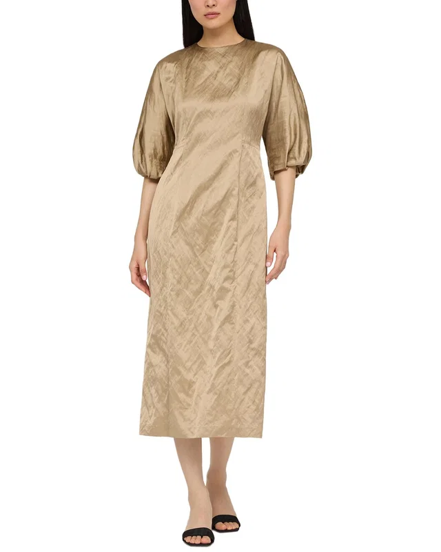 Lafayette 148 New York Short Balloon Sleeve Dress, image 1 of 1 from Rue La La