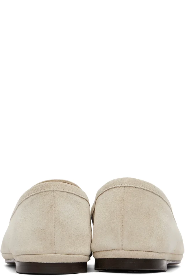 LEMAIRE Beige Outdoor Slipper Loafers, photo 2 of 5 from SSENSE