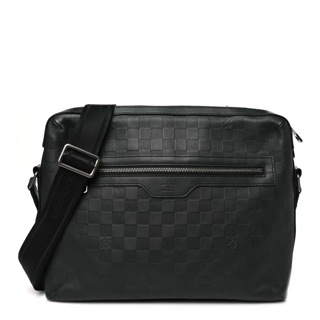 Louis Vuitton Calypso MM Messenger Damier Infini Leather Bag - Black in Black Leather from H&T