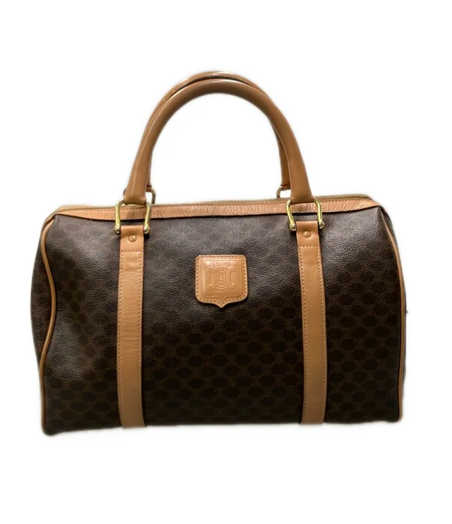 Celine Boston Bag Macadam Pattern from The Reluxe