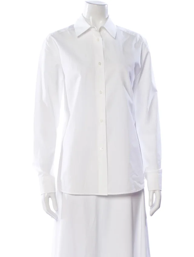Khaite shirts & tanks in white from The RealReal