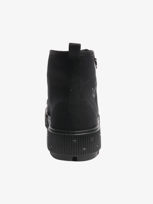 Hermès Black canvas ankle boots - size EU 39 (UK 6) in Black Canvas from Sign of the Times, photo 4 of 5